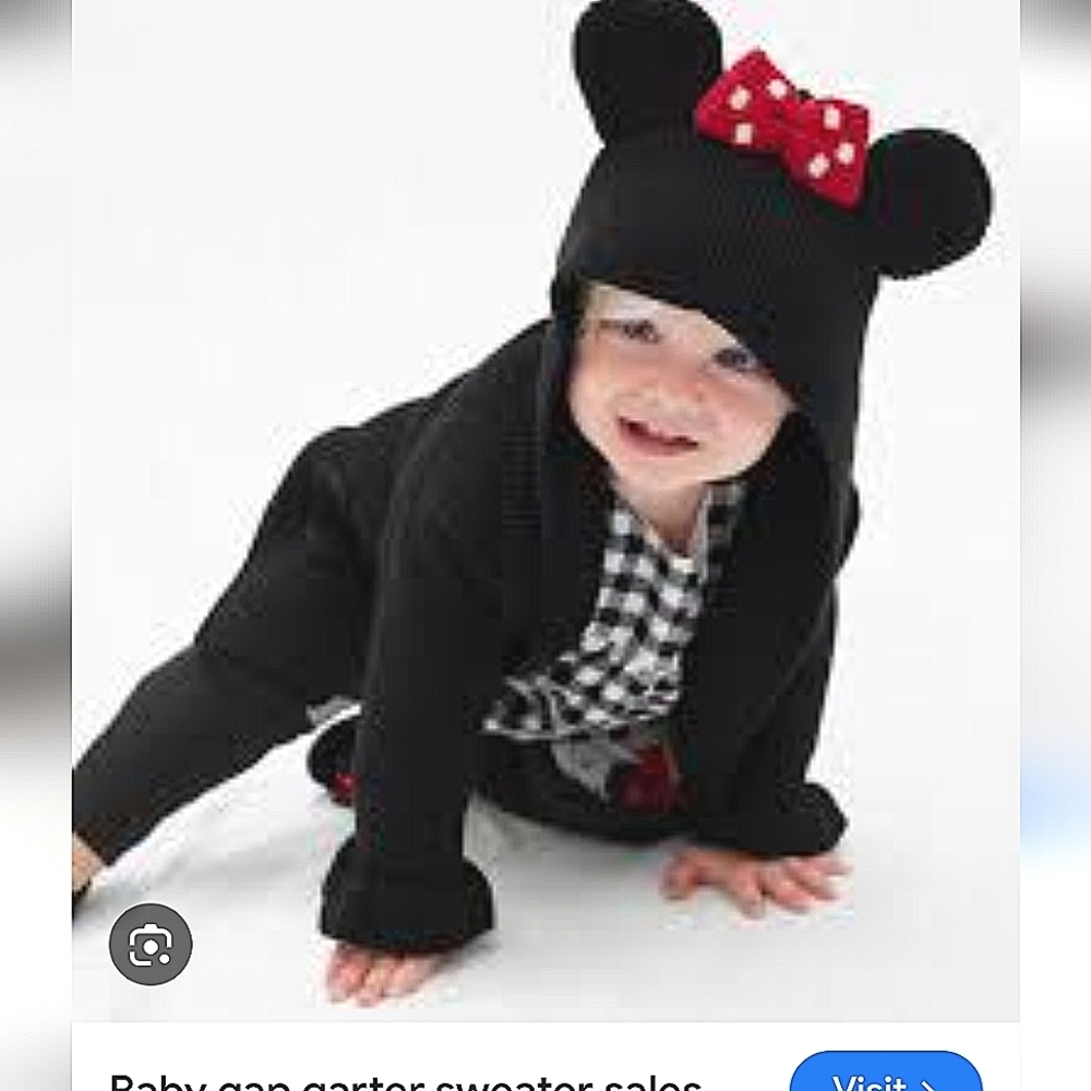 Gap x Disney Baby Minnie Mouse Cardigan